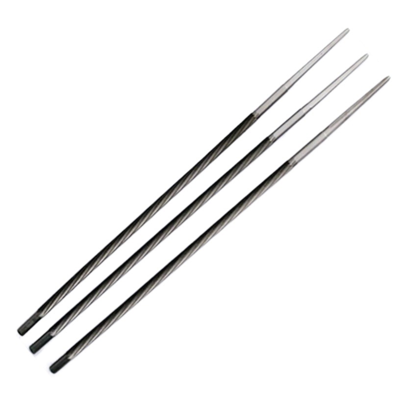 Archivo de sierra de cadena Archivo de sierra eléctrica 4,8 tres juegos de archivo redondo pequeño accesorios de sierra de cadena cuchillo de sierra de cadena Steele Archivo de sierra de cadena