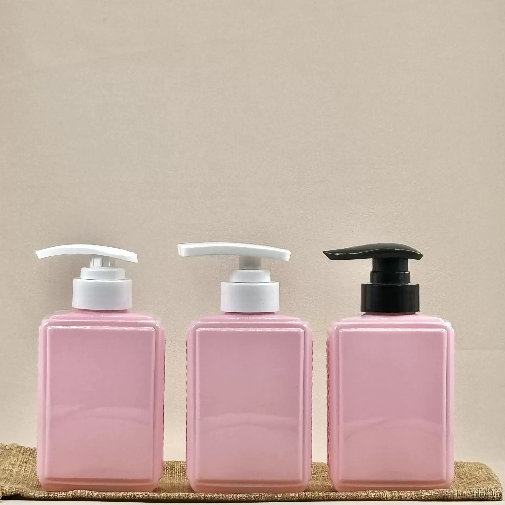 厂家批发洗发水沐浴露护发素瓶300mlpet塑料瓶洗面奶空瓶 扁瓶子