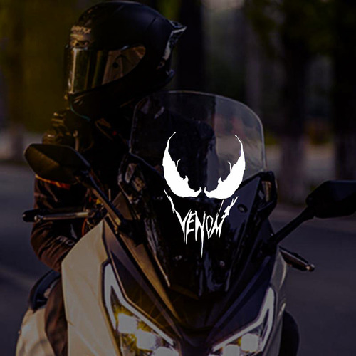 Avengers Marvel Venom Venom Car Sticker Iron Man Body Decoration Sticker Motorcycle Electric Bike Reflective Cool 