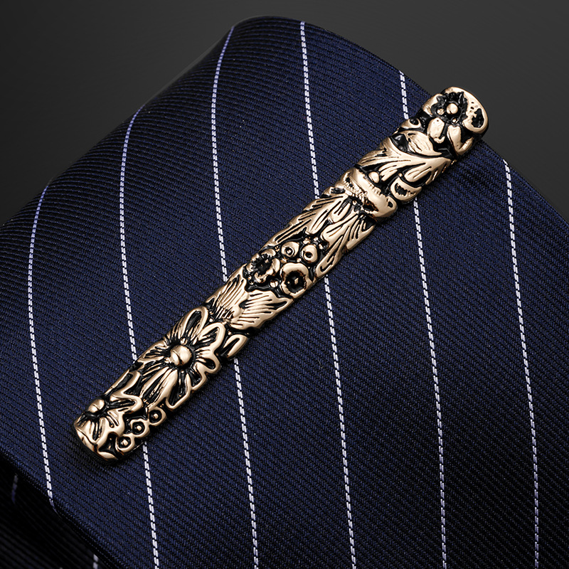 Tie Clip for Men, Business Formal Wear, High-End Luxury Clip, Suit Fixing Pin, High-End Tie Clip, Fashionable and Versatile