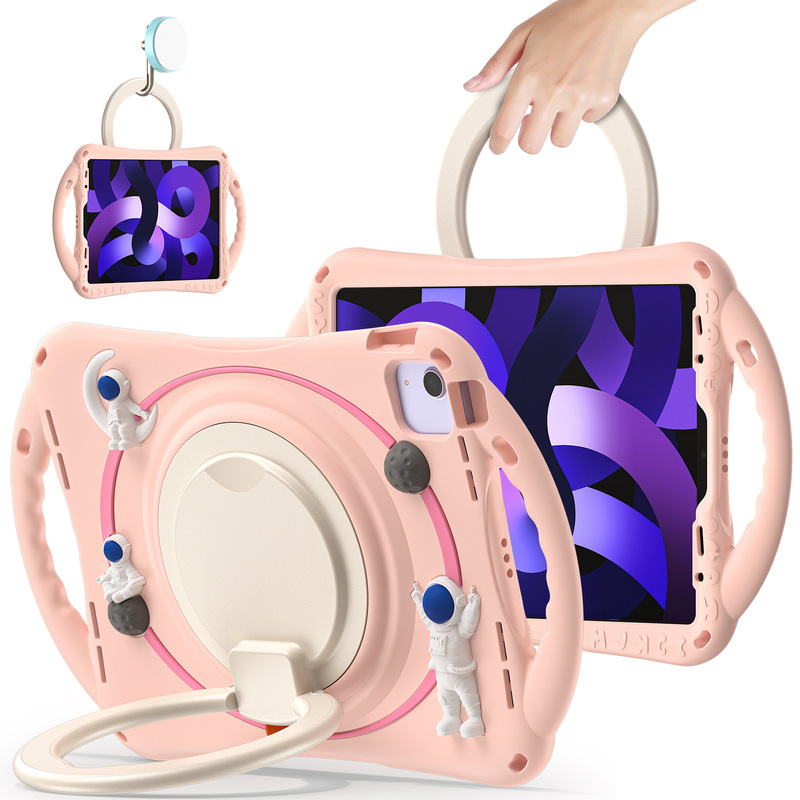 Handle strap bracket suitable for iPadAir4/5 ring rotating handle Apple protective cover anti-drop multi-function