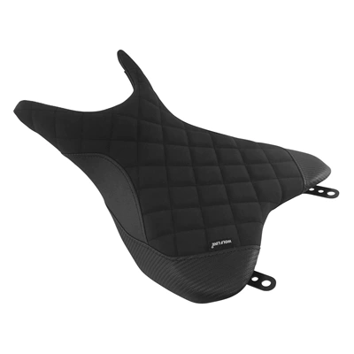 Suitable for Yamaha R3 Mt-03 2025-26 Front and Rear Seat Cushions, Front Mudguard, Fuel Tank Cover, Lower Fairing (Motorcycle cushion) - front-seat-cushion-black-grid