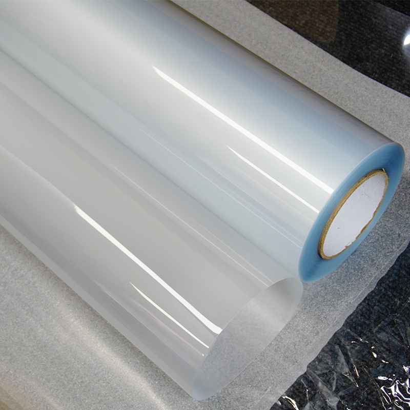 PVC película de enmarcado en frío alta viscosidad película de protección a prueba de arañazos impermeable a prueba de agua UV transparente película de publicidad al por mayor