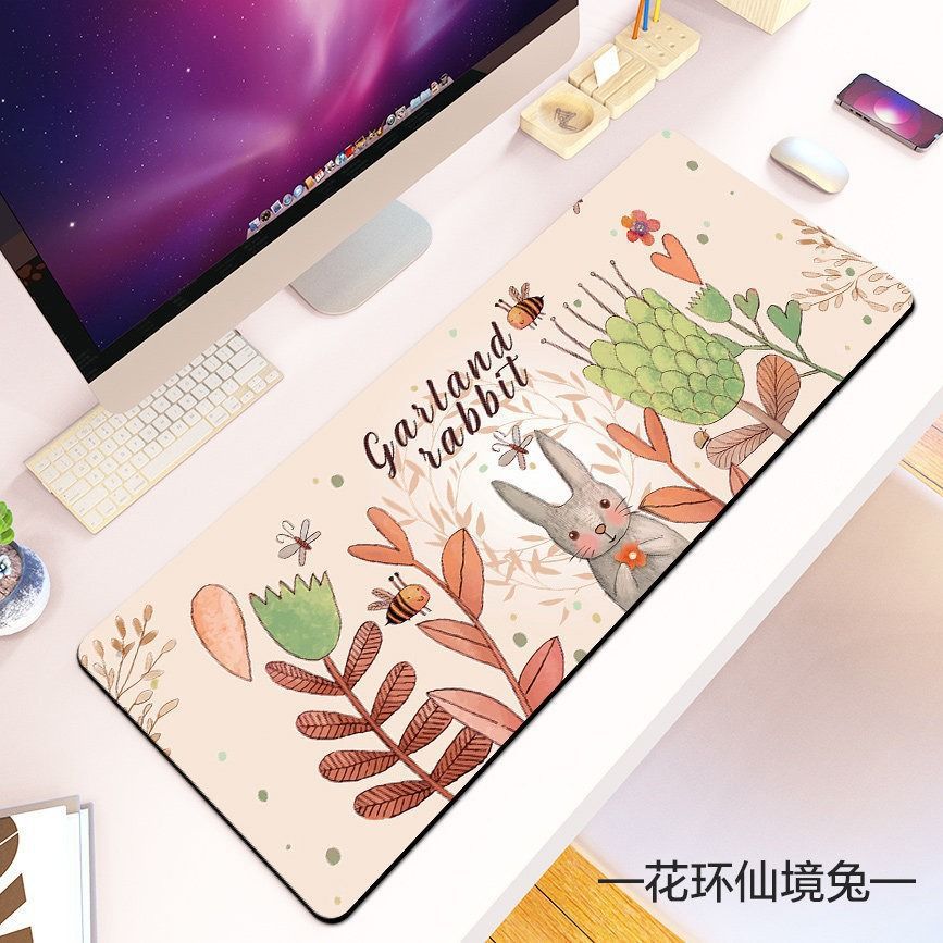 Extra Large Computer Mouse Pad, Gaming Wrist Pad, Office Desk Pad, Keyboard Pad, Unisex, Non-Slip, Thick