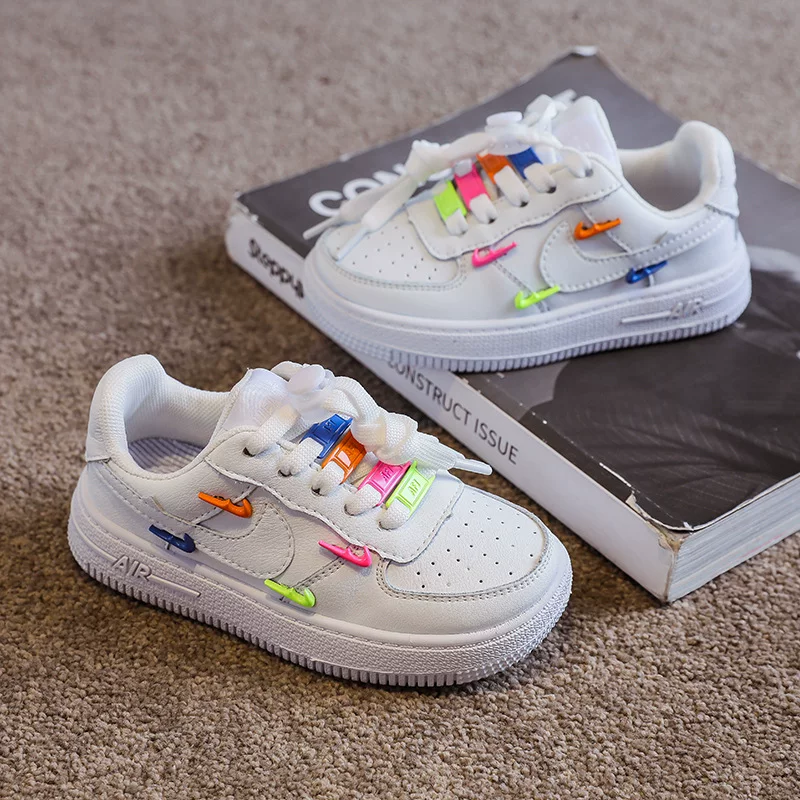 Air Jordan, детские спортивные кроссовки, обувь, белые кеды для мальчиков, кроссовки, тренд сезона, натуральная кожа