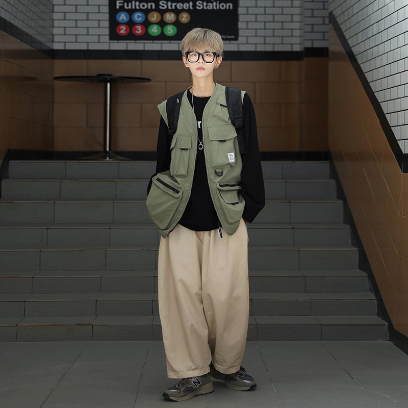 Japanese tactics thin vest for men and women