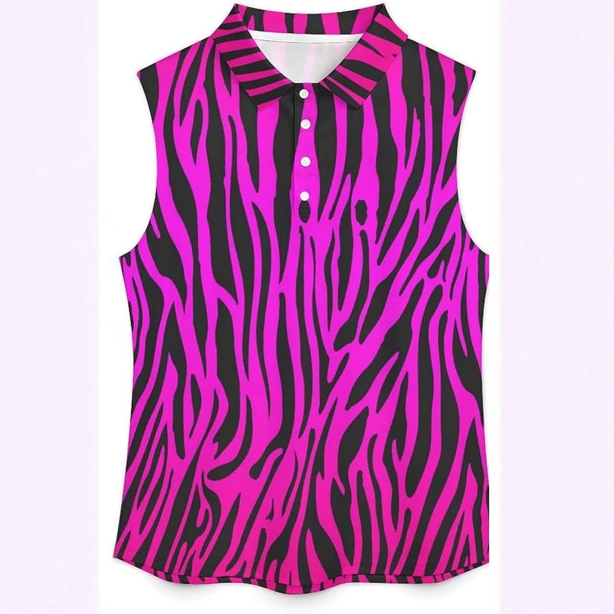 Трансграничная европейская и американская весенне-летняя новая женская рубашка-поло Amazon, рубашка-поло без рукавов с 4 пуговицами, футболка, стиль жилета