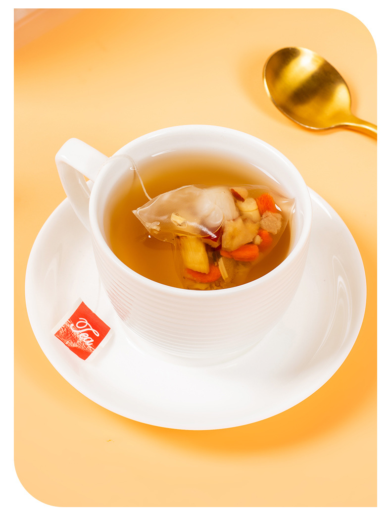 Xiao Diao Pear Soup Instant Brew Pear Tea with Tremella Fresh Reed Rhizome Red Dates Goji Lily 10g x 30 Sachets 300g preparation