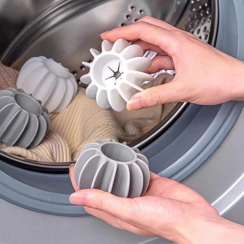 Bola de lavandería anti-bobinado para evitar que la ropa se anude, lavadora de tambor especial, artefacto de limpieza y descontaminación, bola de lavado mágico image 5