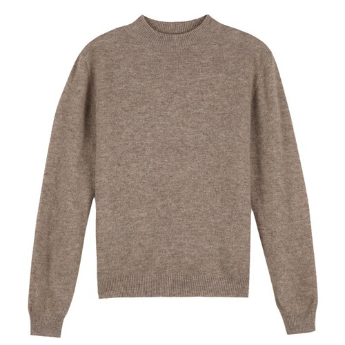 Wholesale first-line ready-made garments semi-high Korean pullover sweaters women's semi-high collar seamless knitted bottoming shirts wholesale in autumn and winter