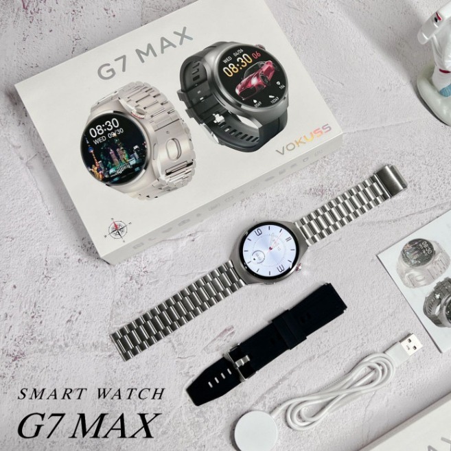 国境を越えた人気の G7 Max スマートウォッチ 1.53 インチ Bluetooth 通話、心拍数、血中酸素 + オフライン デュアル支払い|undefined