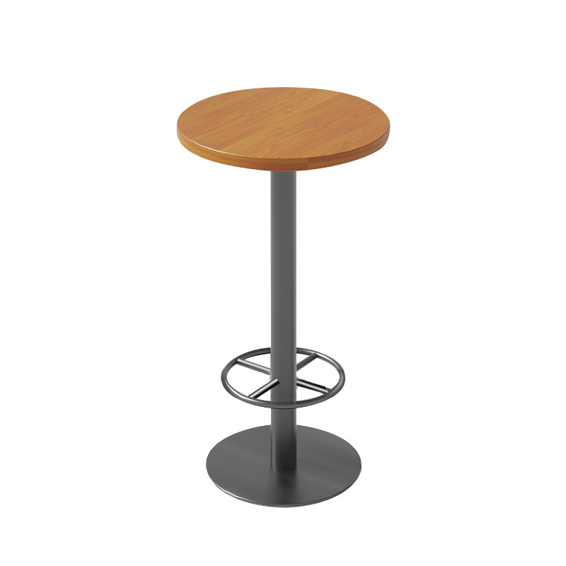 Madera maciza comuna mesa y silla comuna bar silla alta Mesa estilo industrial pub sofá cubierta bar silla