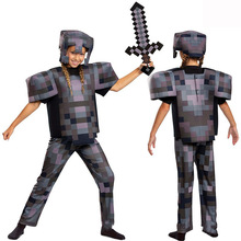 万圣节我的世界minecraft合金铠甲系列cos游戏舞台角色表演服装