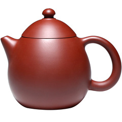 茗壺軒原礦大紅袍朱泥壺 宜興紫砂壺茶壺純全手工壺吳娟華龍蛋壺
