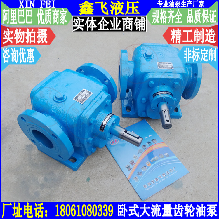 XB-200 WXB-B200 XBZ XLB-200大流量人字斜齿轮油泵 液压齿轮泵