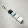 Four-button transparent shell-black