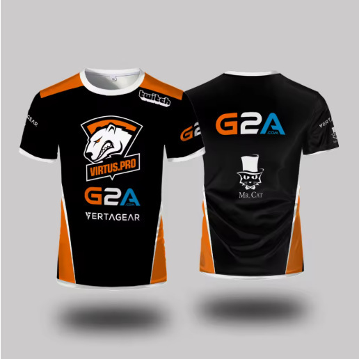 Virtus.Pro Esports Club ユニフォーム ジャージ CS2 DOTA2 R6 APEX パーソナライズ トレーニング 半袖|undefined