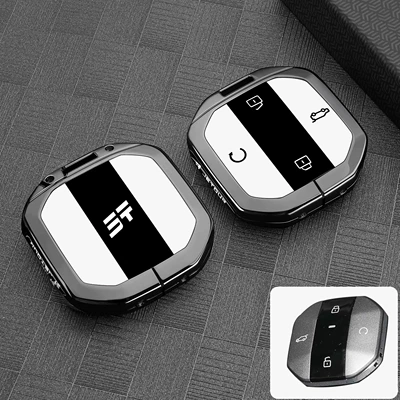 Static Rod/Key Bag, Key Case Traveler New Free - exclusively-for-jietu-bright-gun-whiteblack-single-shell