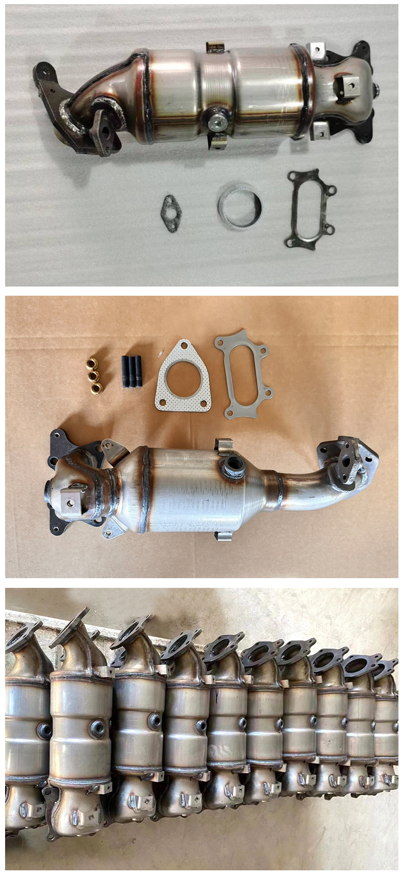 Suitable for Honda Accord Odyssey Series Three-Way Catalator Exhaust Purifier Exhaust Pipe Three-Way Catalator