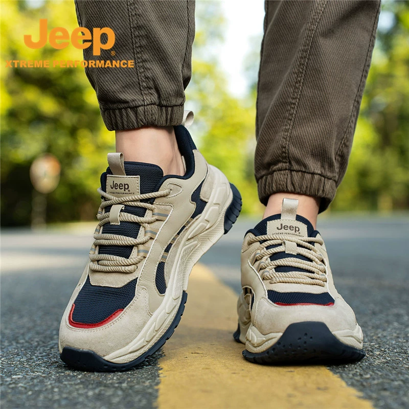 Кроссовки JEEP/吉普 универсальные спортивные, платформа, высокая повседневная обувь, тренд сезона