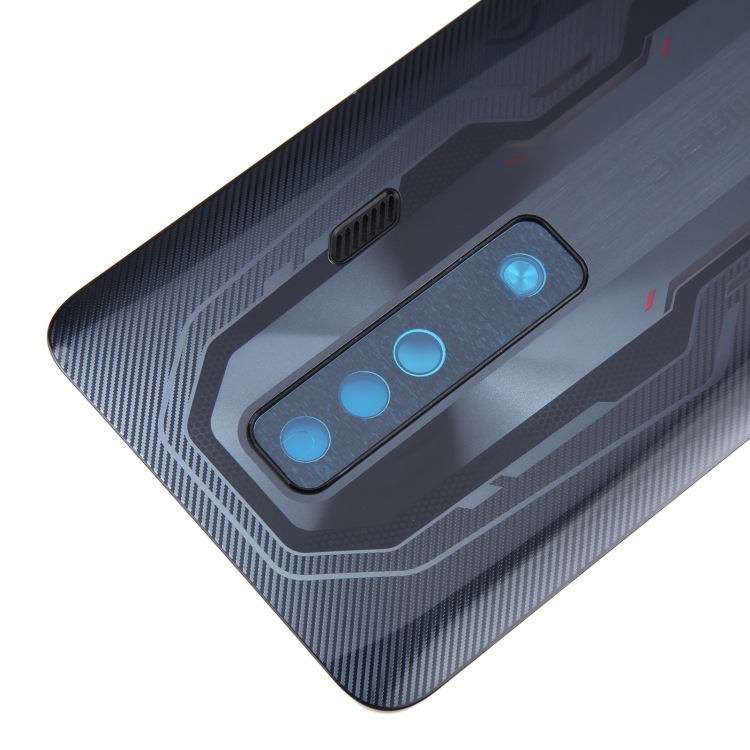 Aplicable a la cubierta trasera de la batería ZTE Nubia Red Magic 7S (color: Caballero de la noche)