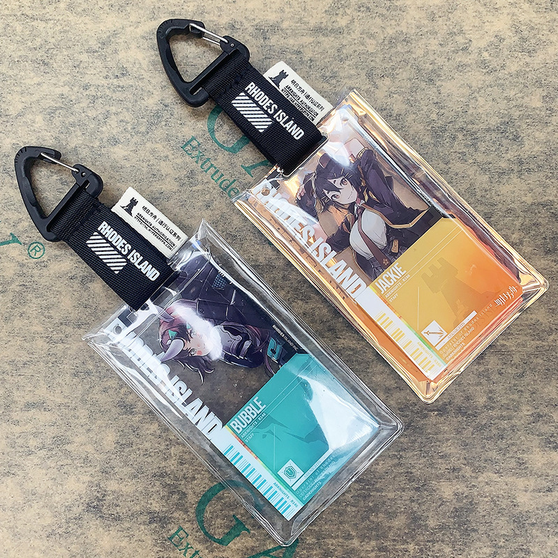 Explosions Protective Cover Laser Hook Card Cover Transparent Pendant Tomorrow Ark Tone Pass Secondary Mai Tai Bao