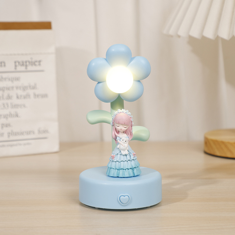 공주 베티 태양 꽃 포옹 곰