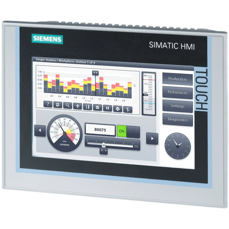 6AV2128-3MB06-0AX1 Siemens HMI MTP1200, унифицированная интеллектуальная панель