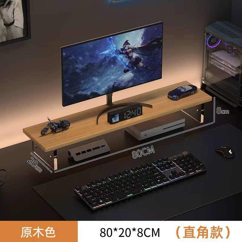 亚克力电脑增高架办公桌面置物架收纳台式显示器屏幕抬高支架底座|undefined