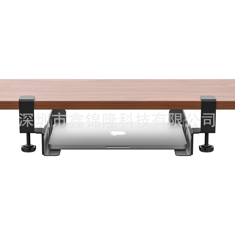 Cross-border Hot Selling Under-table Notebook Storage Stand Amazon New Brand Notebook Under-table Storage Rack