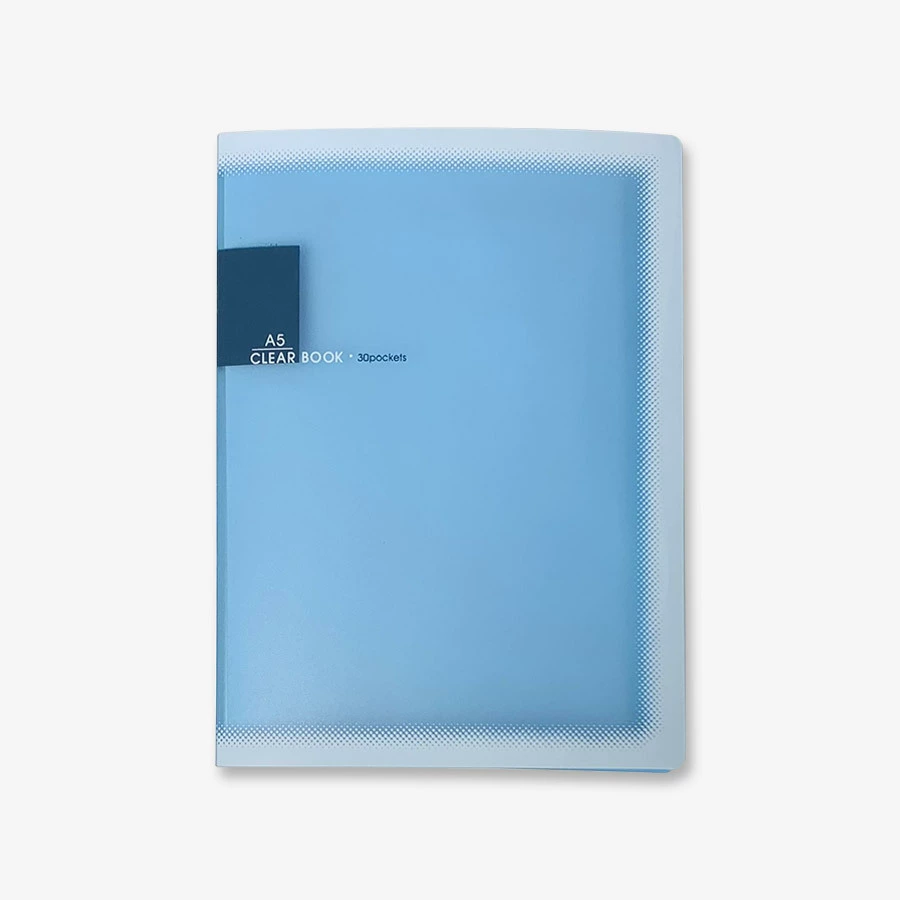 A5 transparent data book insert multi-layer data book test paper clip information clip piano score clip ticket clip storage bag