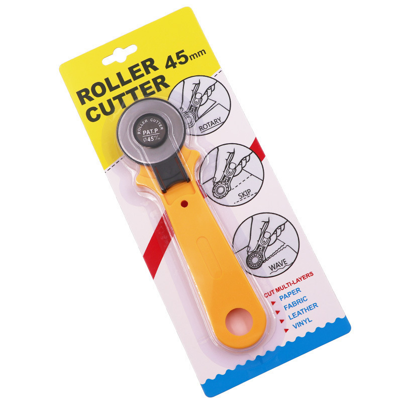 Cortador Rotativo para Tela y Cuero 28mm 45mm Rotatorio para Costura DIY