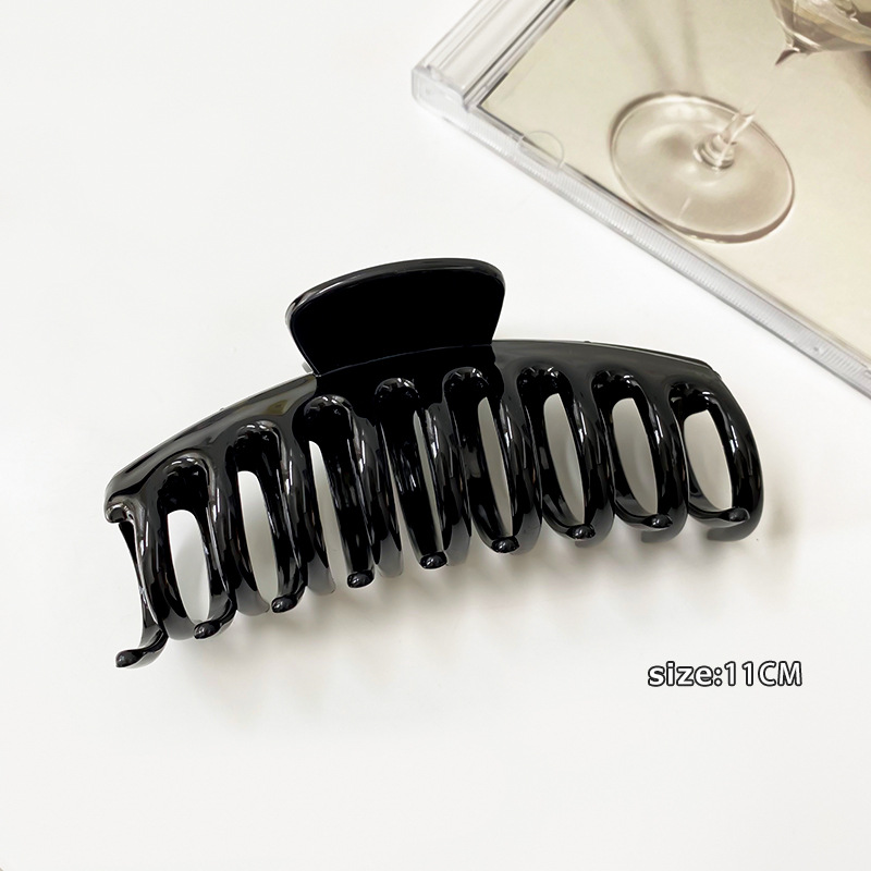 2025 nuevo clip de agarre de amor para mujer, gran volumen de cabello, horquilla, horquilla de tiburón de alta calidad, horquilla de tiburón, accesorios de principios de primavera