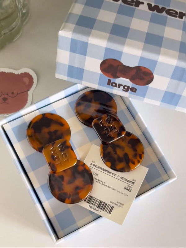 韓国の甘い文字リボンヘアピン前髪サイドクリップハイエンドガールかわいい多用途ヘアサイドクリップ新しい|undefined