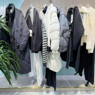 画 26 梦羽冬杂款女装品牌撤柜尾货实体直播走份一手打包批发货源