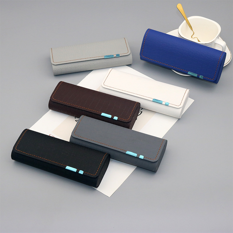 Ins High-End Glasses Case for Girls, Anti-Pressure, Lightweight, Portable, Handmade Box, Creative Sunglasses, Sunglasses, Myopia Glasses Case