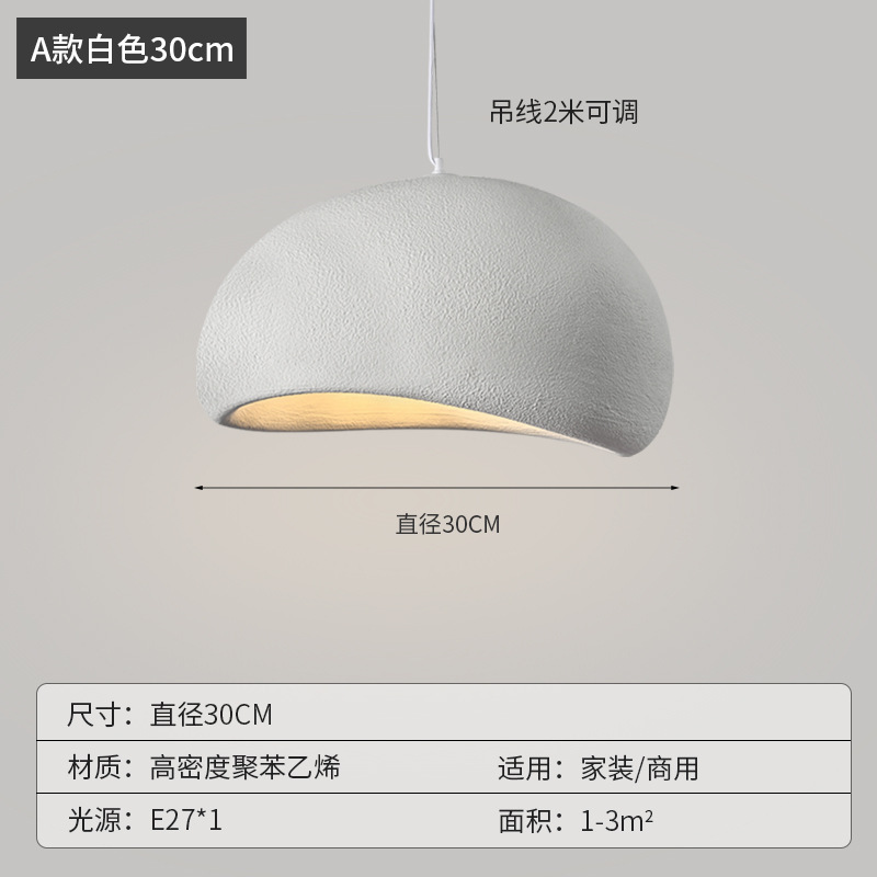 Wabi-Jifeng Candelabro Diseñador Cream Cafe Yuanbao B & B Restaurant