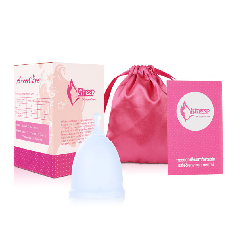 Menstrual cup silicone menstrual cup moon cup can replace sanitary napkin tampon