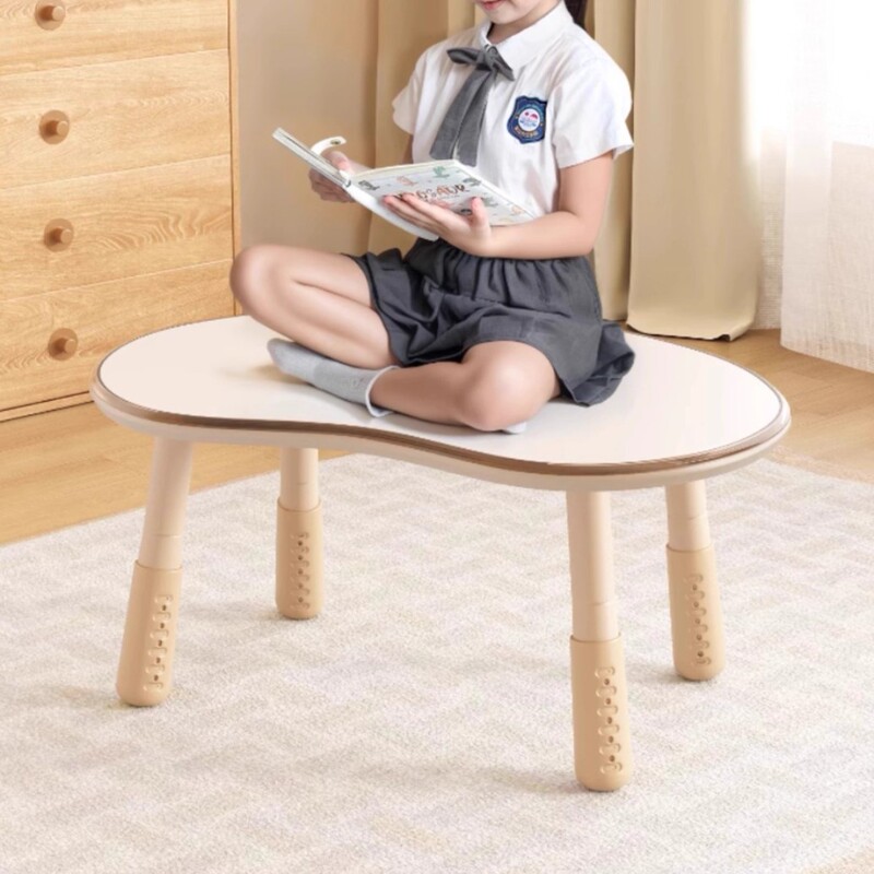 Peanut Table, Student Study Table, Home-Use Adjustable Table and Chair, Reading Area, Small Table for Studying at Home Peanut Table, Student Study Table, Home-Use Adjustable Table and Chair, Reading Area, Small Table for Studying at Home