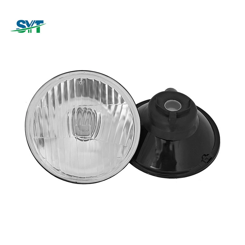 SY4000T, круглый, 5,75-дюймовый, полузакрытый фитиль, подходит для фар H4 (ближний и дальний свет), модифицированных фар