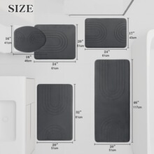 J 45891 Hard Diatomite Bath Mat ԡ�ҵص� ŷ���羳����ѷ