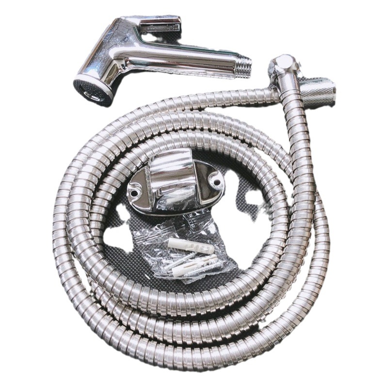 ABS plastic clean woman factory direct nozzle toilet spray gun body cleaner pressurized washing machine set can be used on behalf of the hair