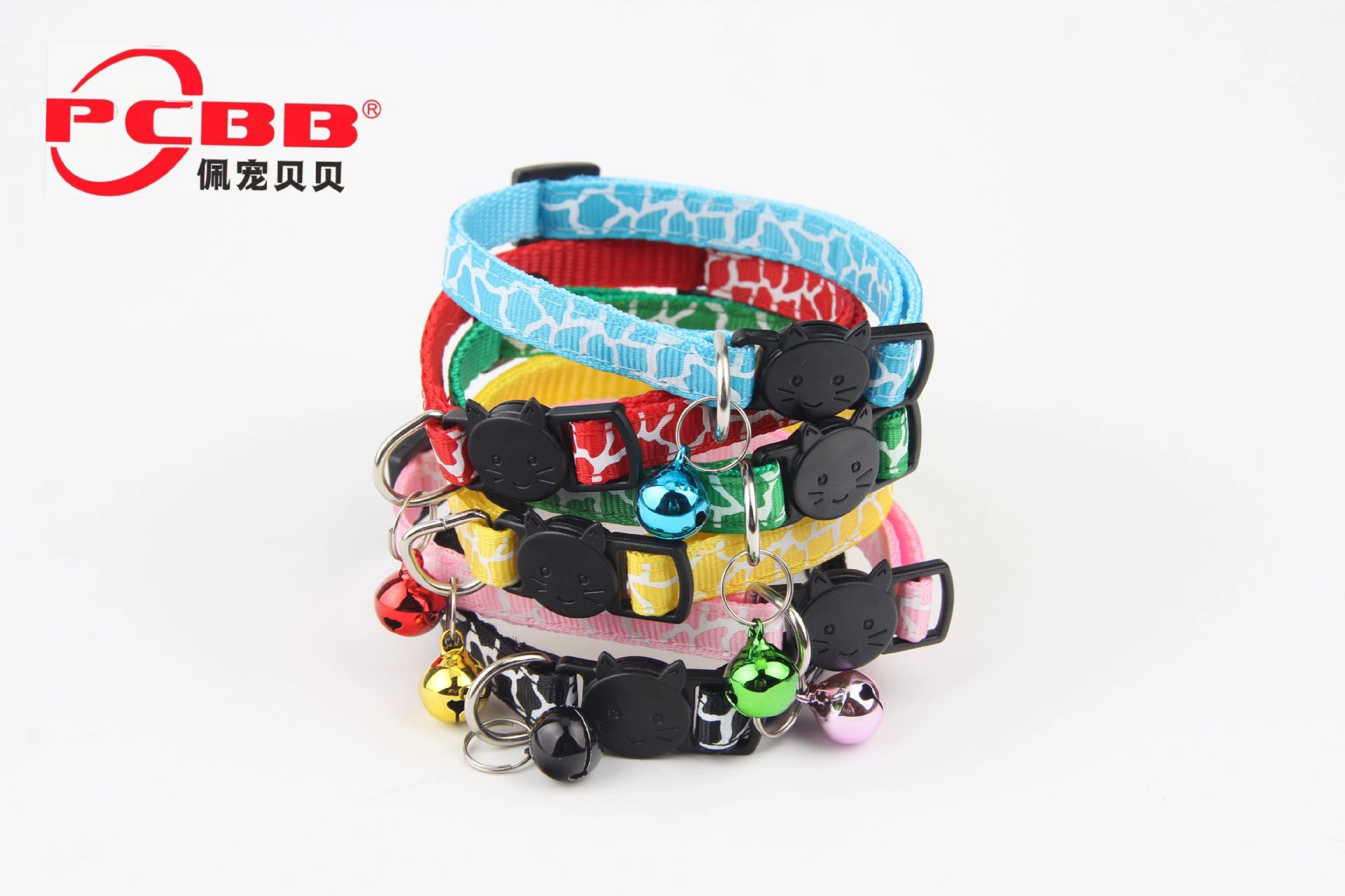 Новый ошейник-колокольчик для животных с застежкой в виде кошачьей головы, размер 1.0, для собак и кошек, большой запас на складе.