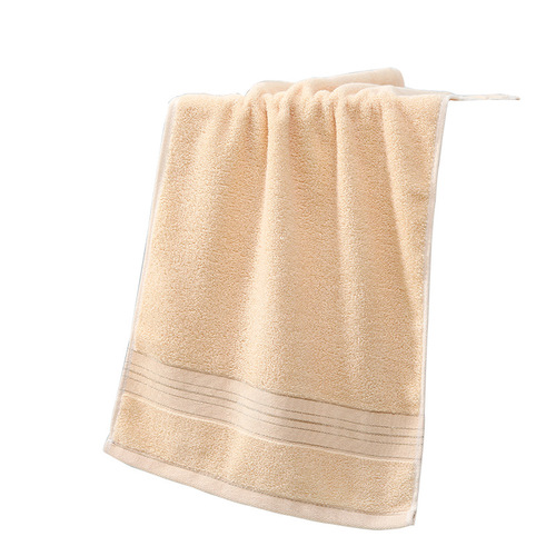 Factory 100% Cotton Towel Wholesale, Pure Cotton Gold Thread Thick Towel Gift Box Set Custom Face Absorbent Gift Towel