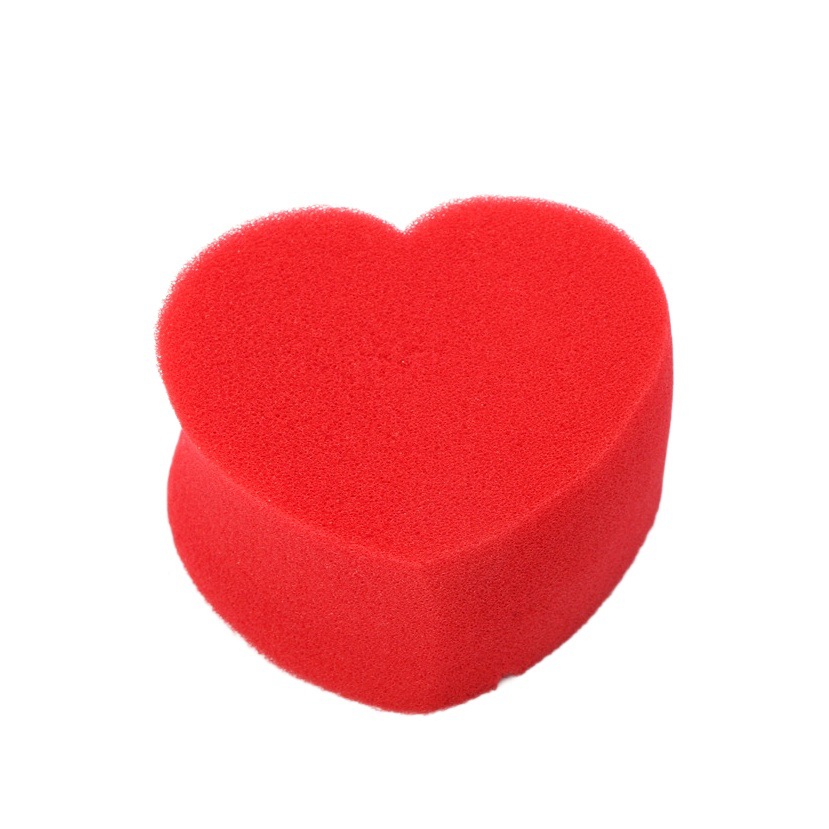 Esponja mágica corazón Tapa dura de corazón a corazón de impresión de escenario accesorios mágicos de corto alcance Juguetes mágicos en stock al por mayor