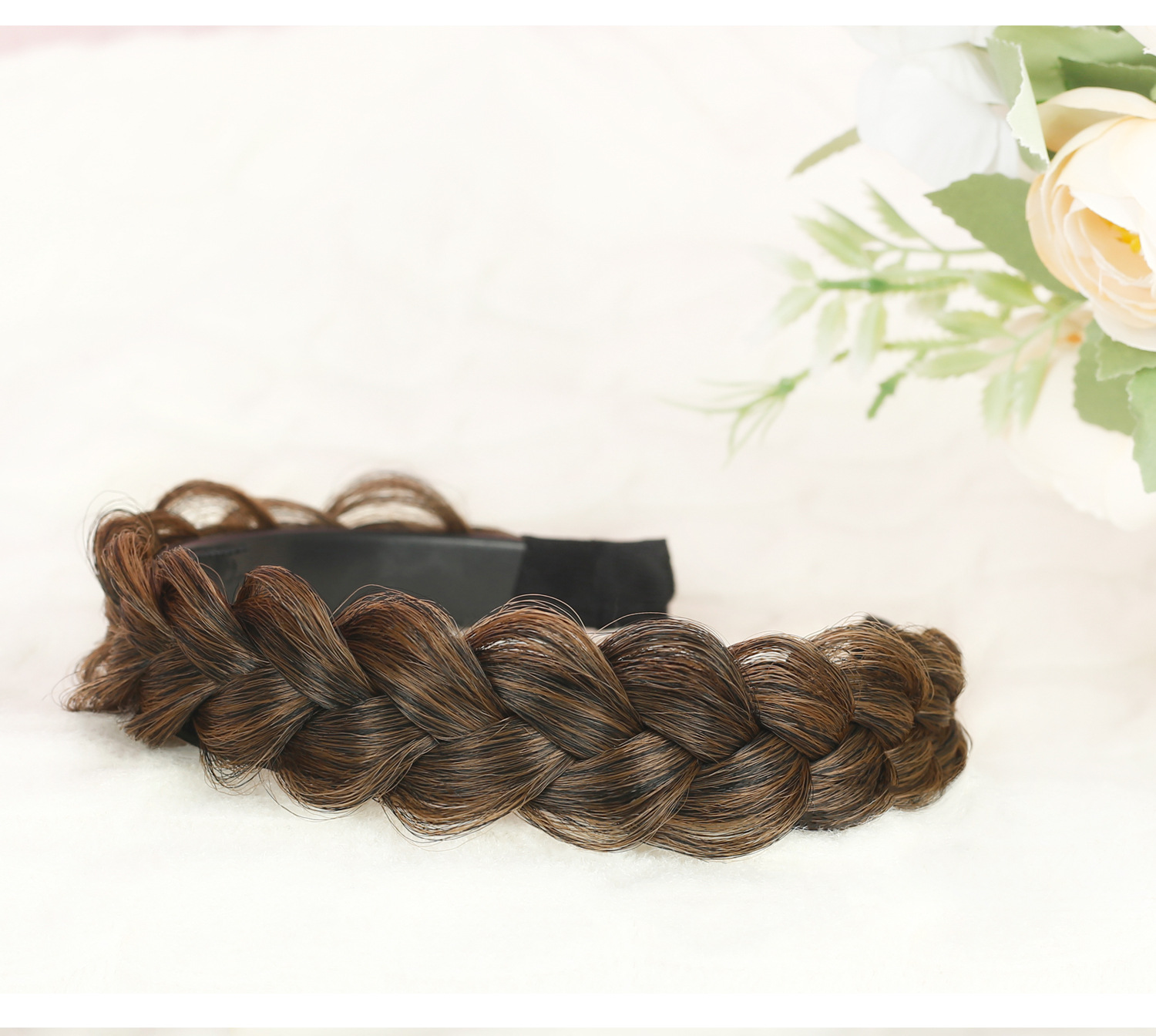 168g Weight Hair Band Hair Accessories Type 1 Piece Quantity Holiday Occasion Synthetics Material Solid Color Pattern Women'S Gender Fashion Style Fashion Solid Color Synthetics Hair Band 1 Piece 无