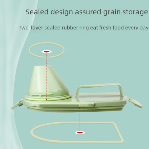 Cat food and dog food storage barrel pet food storage sealed moisture-proof box storage box storage tank small fresh-keeping container 6