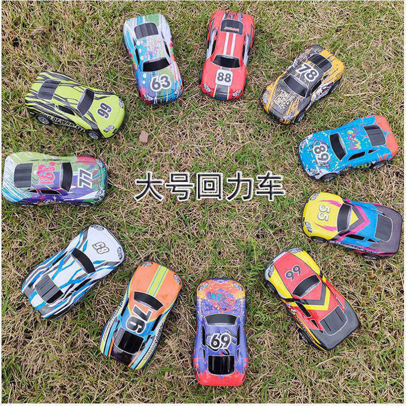 Regalo de los niños de juguete fábrica al por mayor Tire hacia atrás coche de juguete empuje pequeña burbuja palo molino de viento juguete barato mini