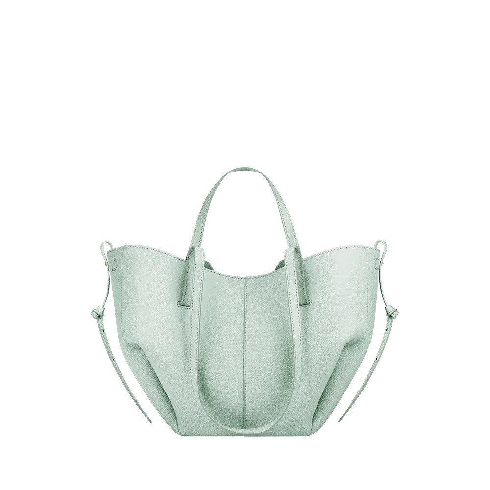 Bolsa de ala francesa en stock Europa y América vintage Cyme tote bolsa de cuero grande capacidad hombro brazo bolsa mujer