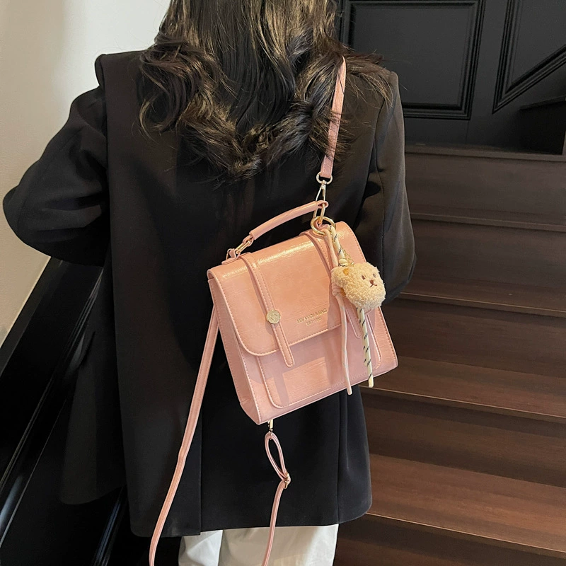 Capacious backpack, shoulder bag for traveling, western style